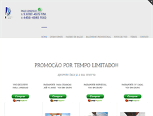 Tablet Screenshot of passeiodebalao.com.br